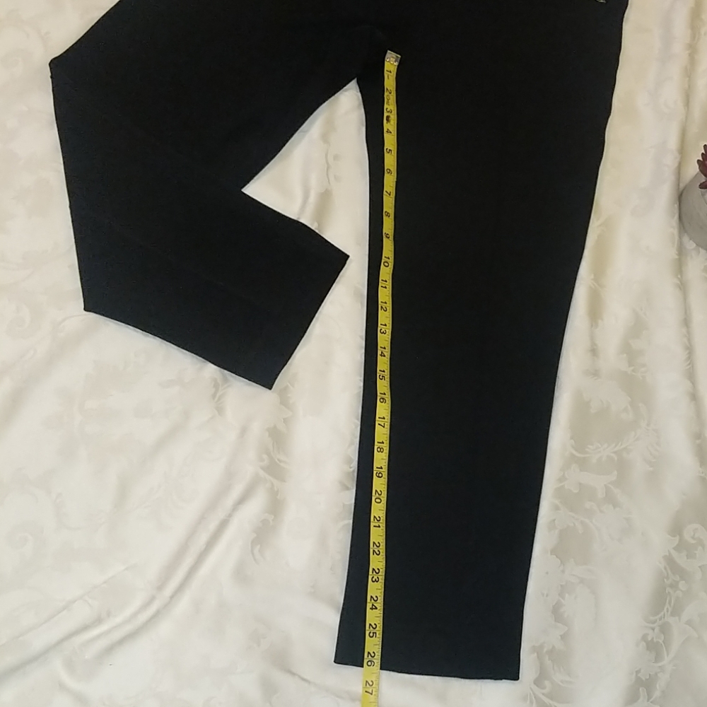 Anne Klein black pants sz 6P - Picture 7 of 9